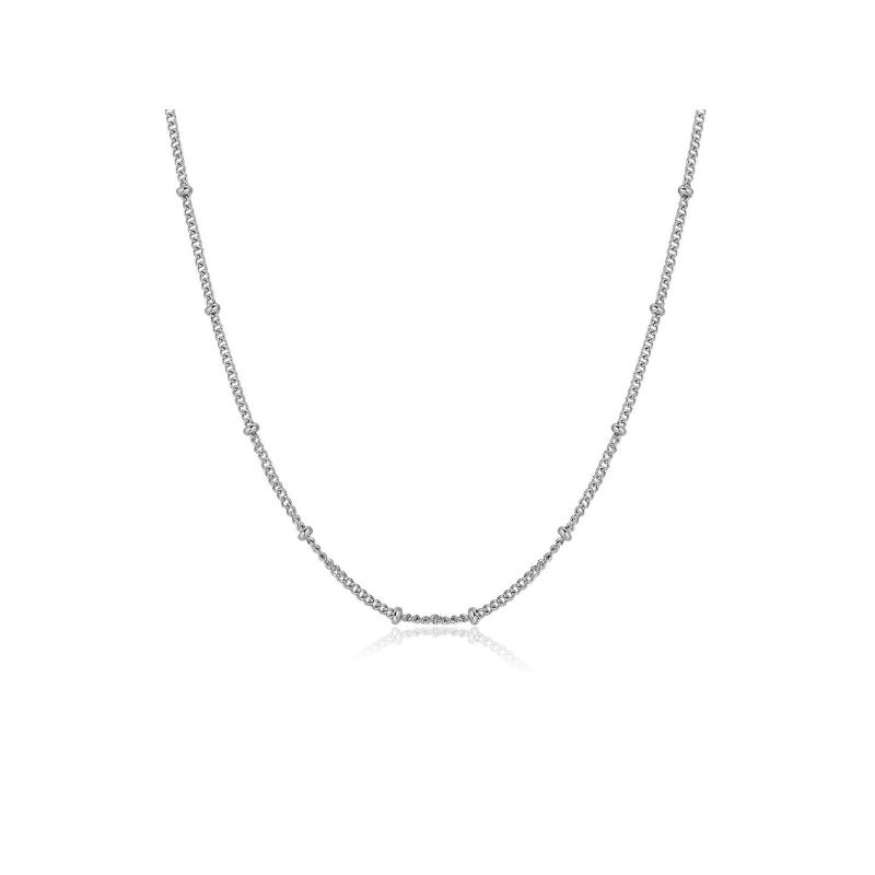 Halsketting in chokerstijl met glanzende kralen