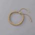 Klassieke gouden geketende armband