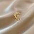 Moon Star Crown Adjustable Ring