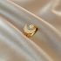 Moon Star Crown Adjustable Ring