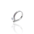 Pearl Crown With Pattern Adjustable Ring