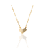 Gouden Ketting Met Geometrische Harthanger