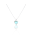 Shiny Ocean Grean Pendant Necklace