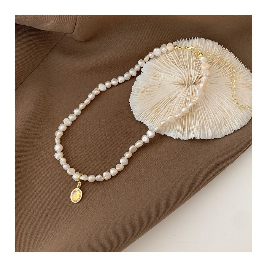 Pearl Necklace WIth Beautiful Tassel Pendant