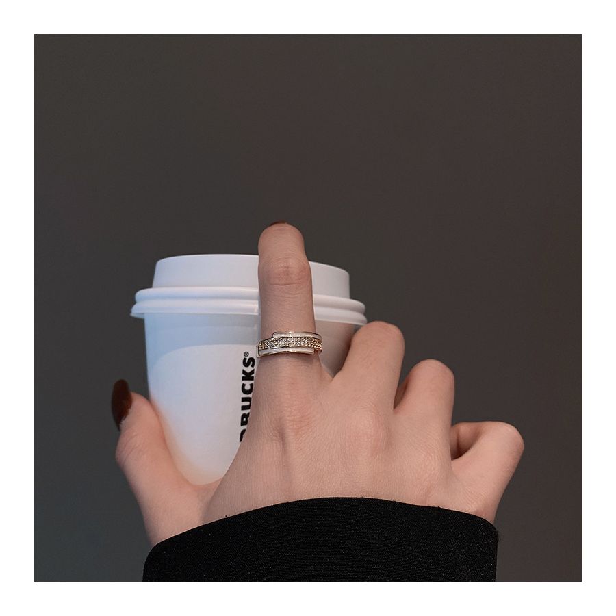 Elegent Style Golden Adjustable Ring