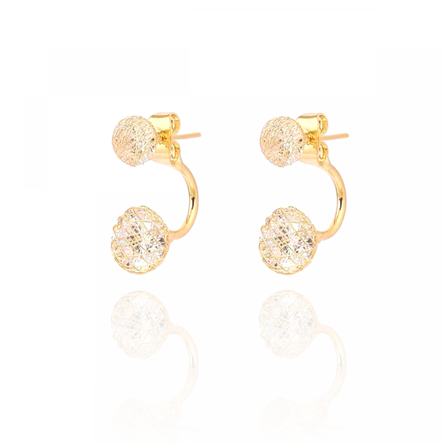 Shiny Iced Pattern Earrings