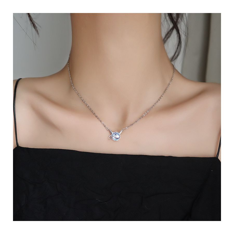 Necklace With Cute Little Devil Pendant