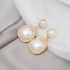 Pearl White Tassel Earrings