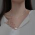 Choker Styled Necklace With Shiny Beeds