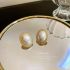 Classic Pearl Shaped Earrings