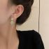 Geometrisch gevormde opaal oorbellen