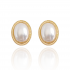 Classic Pearl Shaped Earrings