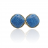 Blue Prominent Stoned Earrings