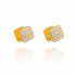 Shiny Micro Cube Trendy Earrings