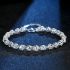 Unique Chained Silver Bracelet