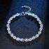 Unique Chained Silver Bracelet